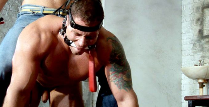 #Classic — Beefy Bodybuilder Ben Mason Forced into humiliating Pony Play